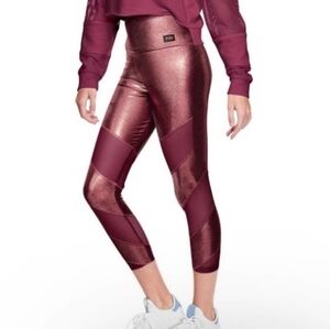 2FOR$30 - NWT PINK Victoria's Secret Ultimate High Waist Ankle Mesh Leggings